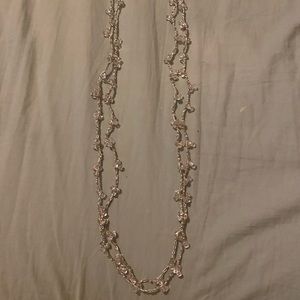 Long plastic necklace